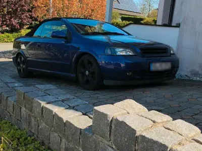 Gebraucht Opel Astra Cabriolet Edition 125 PS (91 kW) 2003 Blau Cabrio