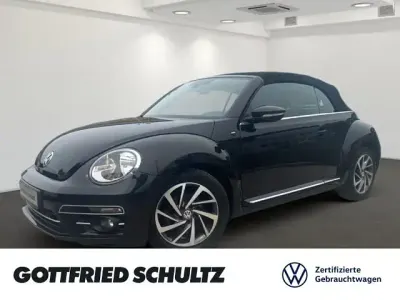 Gebraucht VW Beetle Cabriolet Design 105 PS (77 kW) 2018 Schwarz Cabrio