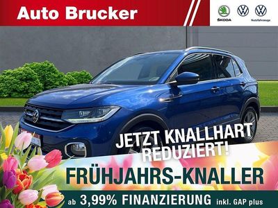 Usata VW T-Cross R-line 110 CV (80 kW) 2022 Blu SUV