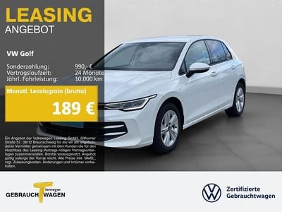 Gebraucht VW Golf VIII Life 116 PS (85 kW) 2025 Weiß Limousine