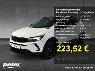 Usata Opel Grandland X GS Line 131 CV (96 kW) 2023 Bianco SUV