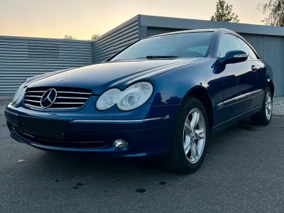 Gebraucht Mercedes CLK200 166 PS (122 kW) 2005 Blau Coupé