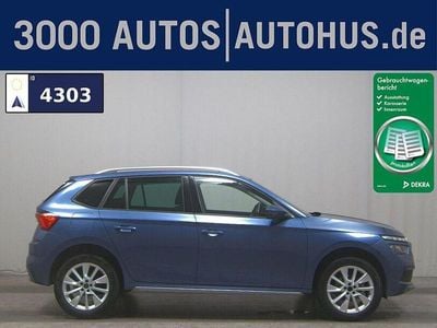 Second-hand Skoda Kamiq Style 116 CP (85 kW) 2020 Albastru SUV