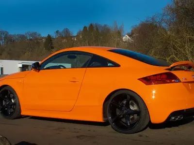 Gebraucht Audi TTS Sport 272 PS (200 kW) 2009 Orange Coupé
