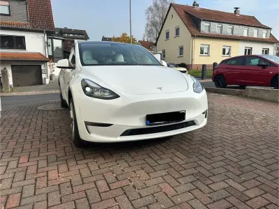 Brugt Tesla Model Y Long Range AWD 274 kW (373 HK) 2022 Hvid SUV