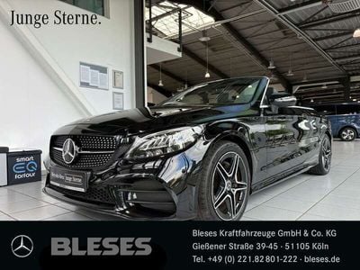 Gebraucht Mercedes C200 AMG 184 PS (135 kW) 2020 Unilack schwarz Cabrio