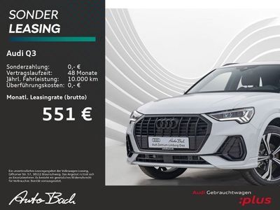 gebraucht Audi Q3 S line 35TDI Stronic Navi LED virtual Panoram