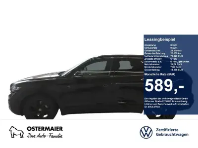 Brugt VW Touareg R-line 340 HK (250 kW) 2025 Sort SUV