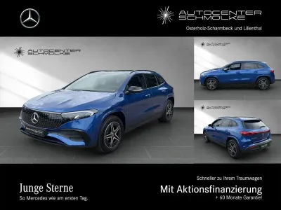 Gebraucht Mercedes EQA300 AMG line 167 kW (228 PS) 2024 Lack spektralblau SUV