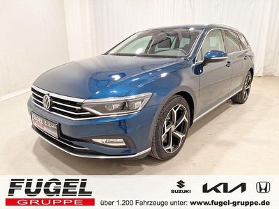 Aquamarinblau metallic Gebraucht 2020 VW Passat Elegance Kombi | 28.929 € (Fairer Preis)