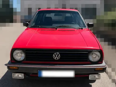 Gebraucht VW Golf II 54 PS (39 kW) 1991 Rot Kleinwagen