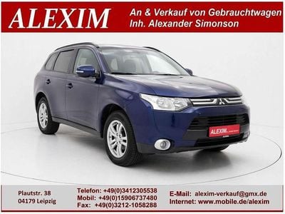 Usata Mitsubishi Outlander Invite 150 CV (110 kW) 2014 Blu SUV