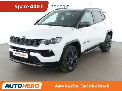 Gebraucht Jeep Compass Limited 190 PS (139 kW) 2021 Weiß SUV