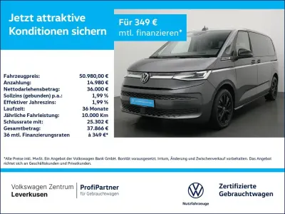 Brugt VW T7 Style 150 HK (110 kW) 2025 Sort Van