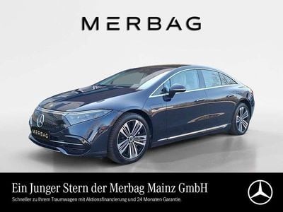 Gebraucht Mercedes EQS580 384 kW (523 PS) 2022 Metalliclack nautikblau Limousine