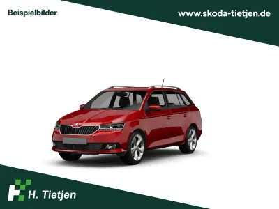 Gebraucht Skoda Fabia Ambition 95 PS (69 kW) 2022 Rot Kleinwagen
