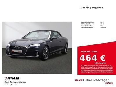 Gebraucht Audi A5 Cabriolet Advanced Plus 150 PS (110 kW) 2024 Grau Cabrio
