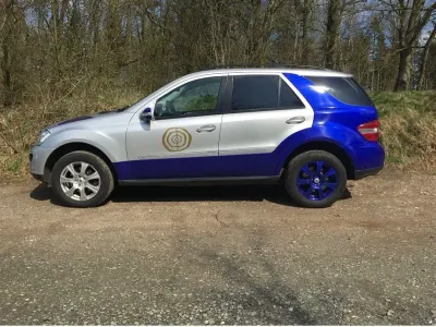 Brugt Mercedes ML320 224 HK (164 kW) 2008 Sølv SUV