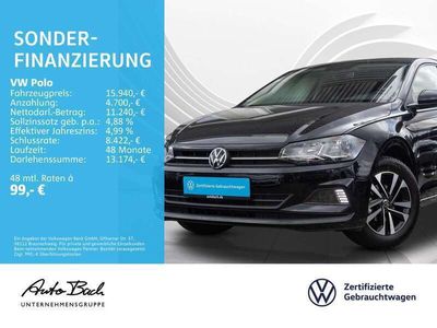 gebraucht VW Polo 1.0 UNITED, Klima, Sitzheizung, Parkpilot,