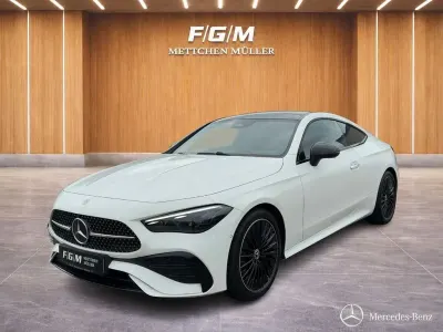 Gebraucht Mercedes CLE220 AMG line 197 PS (144 kW) 2025 Unilack polarweiß Coupé
