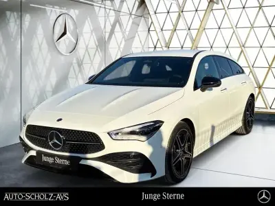 Gebraucht Mercedes CLA200 Shooting Brake AMG 150 PS (110 kW) 2025 Unilack polarweiß Kombi