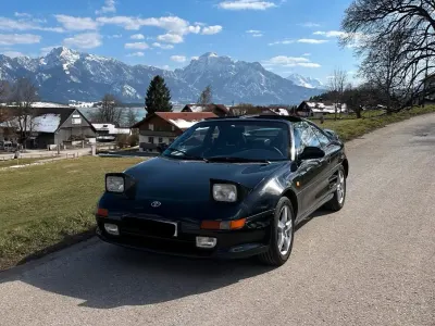 Gebraucht Toyota MR2 156 PS (114 kW) 1990 Schwarz Cabrio