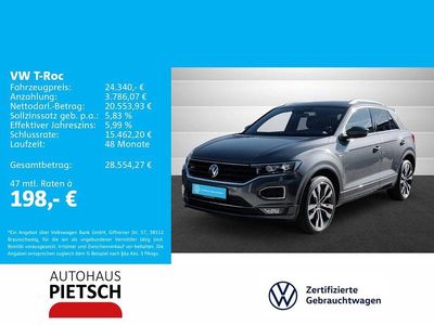 Second-hand VW T-Roc Sportline 150 CP (110 kW) 2022 Gri SUV
