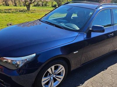 Usata BMW 520 Lifestyle 163 CV (119 kW) 2009 Blu Station wagon