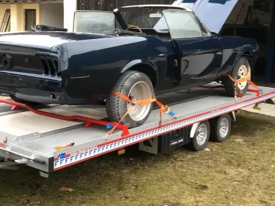 Gebraucht Ford Mustang 200 PS (147 kW) 1968 Blau Cabrio