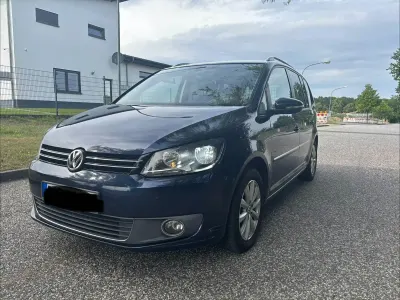 Gebraucht VW Touran Highline 140 PS (102 kW) 2010 Blau Van / Kleinbus