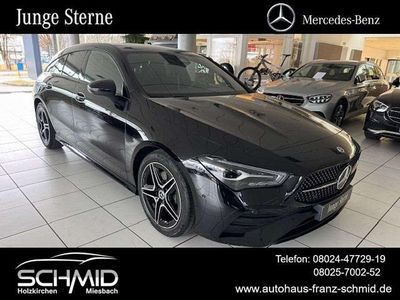 Gebraucht Mercedes CLA200 AMG Line Premium 163 PS (119 kW) 2023 Kosmosschwarz Kombi