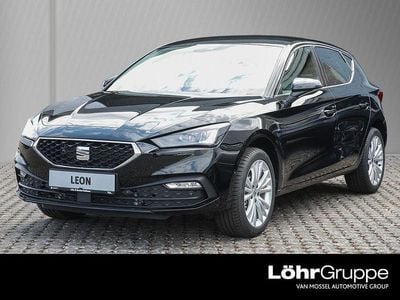 Neu Seat Leon Style 150 PS (110 kW) 2025 Schwarz Limousine