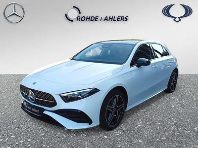 Gebraucht Mercedes A250 AMG line 163 PS (119 kW) 2024 Polarweiss  unilack Limousine