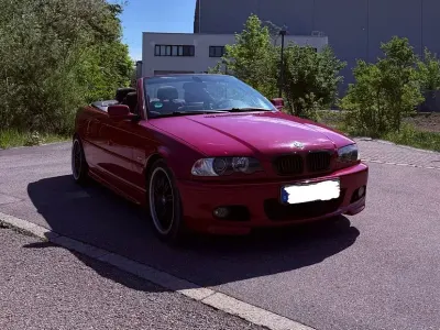 Gebraucht BMW 325 Cabriolet 192 PS (141 kW) 2003 Rot Cabrio