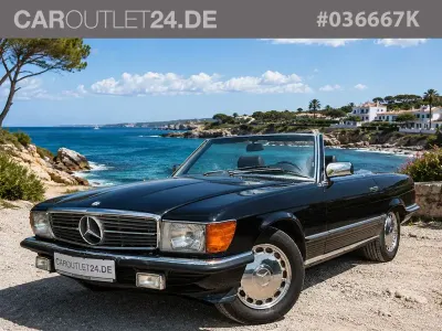 Gebraucht Mercedes 560 227 PS (166 kW) 1986 Schwarz Cabrio