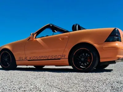 Gebraucht Mercedes SLK200 163 PS (119 kW) 2000 Orange Cabrio