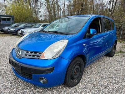 Gebraucht Nissan Note Visia 88 PS (64 kW) 2007 Blau Van / Kleinbus