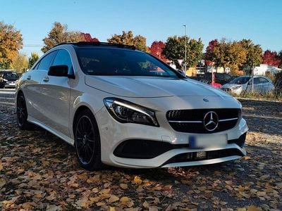 Usata Mercedes CLA250 AMG line 211 CV (155 kW) 2017 Bianco Berlina