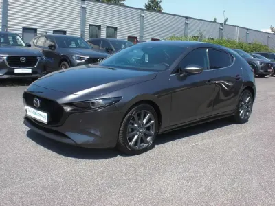 Gebraucht Mazda 3 Exclusive-Line 140 PS (102 kW) 2024 Machine gray Kleinwagen