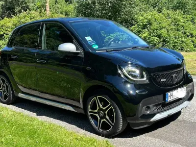 Gebraucht Smart ForFour Brabus 117 PS (86 kW) 2019 Schwarz Kleinwagen