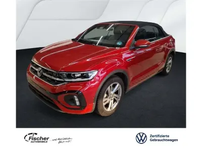 Gebraucht VW T-Roc Cabriolet R-line 150 PS (110 kW) 2025 Kings red metallic Cabrio