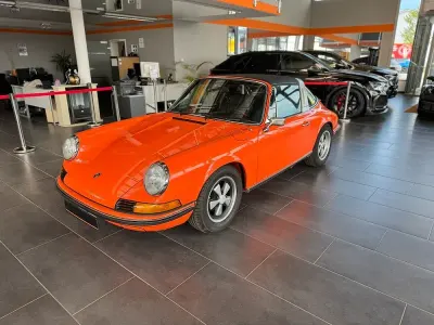 Gebraucht Porsche 911 Carrera Targa 140 PS (102 kW) 1973 Orange Cabrio