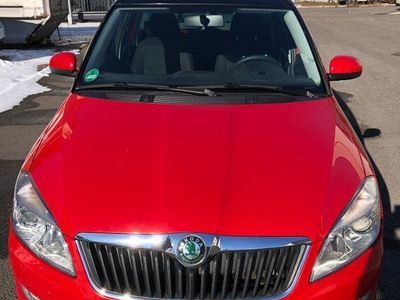 Gebraucht Skoda Roomster Comfort 105 PS (77 kW) 2010 Rot Van / Kleinbus