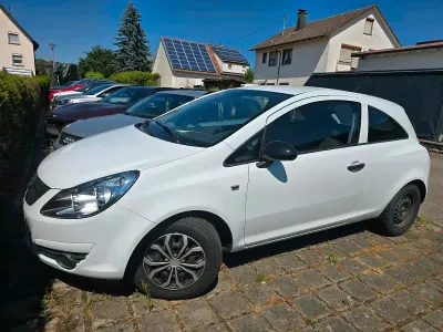 Gebraucht Opel Corsa 2009 Weiß Kleinwagen