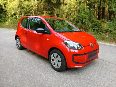 Gebraucht VW up! 60 PS (44 kW) 2012 Rot Kleinwagen
