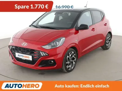 Gebraucht Hyundai i10 N Line 101 PS (74 kW) 2023 Rot Kleinwagen