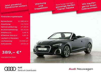 Używany Audi A5 Cabriolet S-Line 204 KM (150 kW) 2024 Czarny Kabriolet