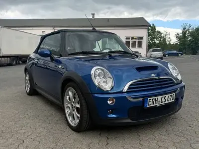 Occasion Mini John Cooper Works Cabriolet 211 PK (155 kW) 2006 Blauw Cabriolet