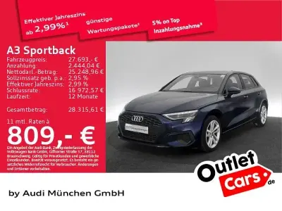 Gebraucht Audi A3 204 PS (150 kW) 2022 Blau Limousine