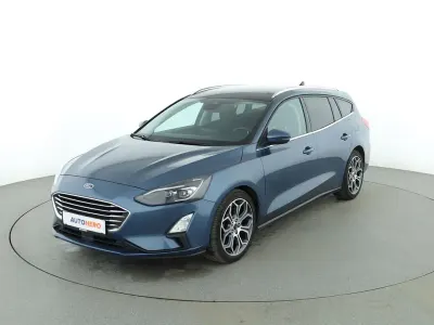 Gebraucht Ford Focus Titanium 120 PS (88 kW) 2020 Blau Kombi